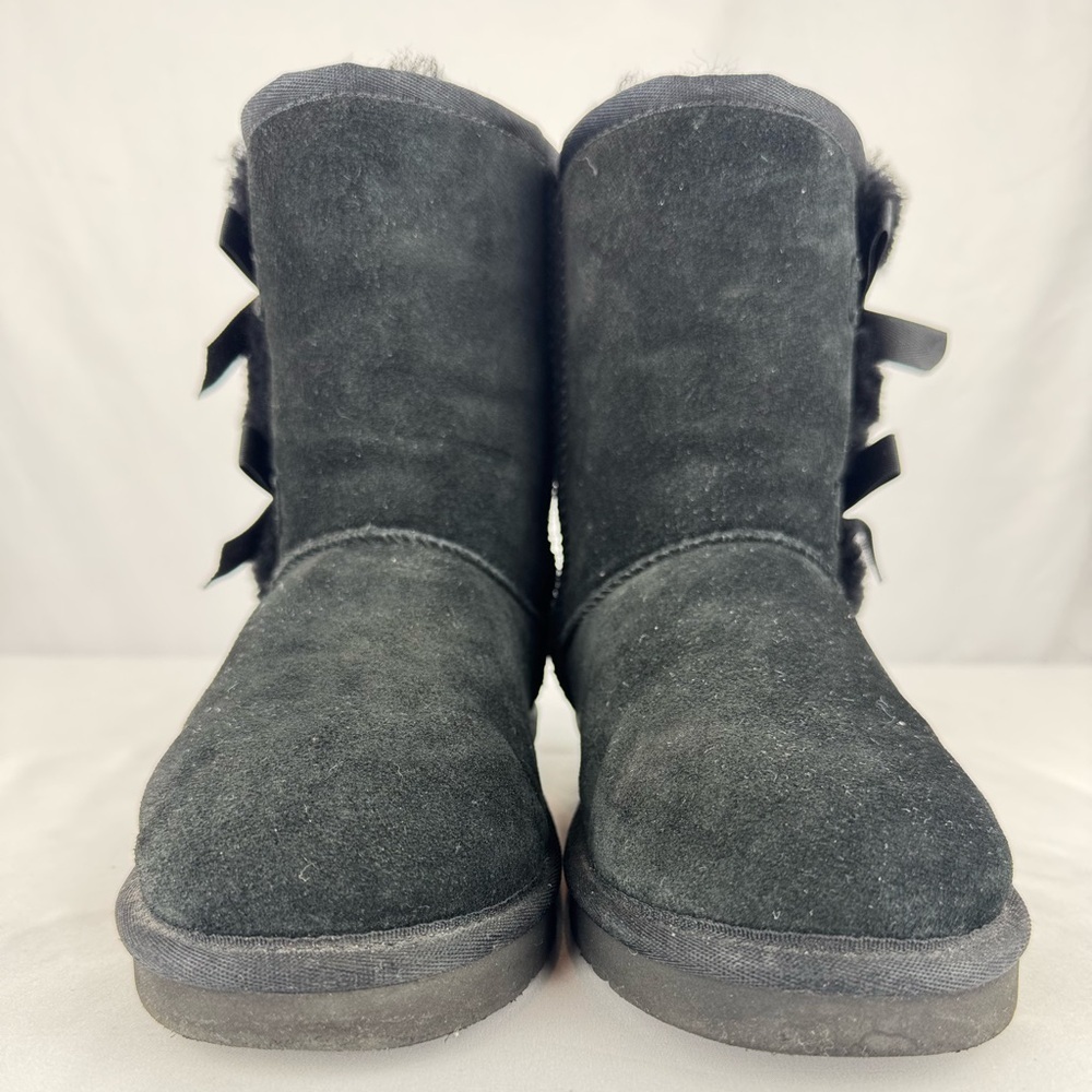 Kookaburra by Ugg Black Victoria Short Faux Fur Boots - Picture 2 of 8
